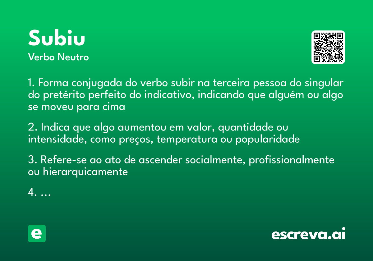 subiu