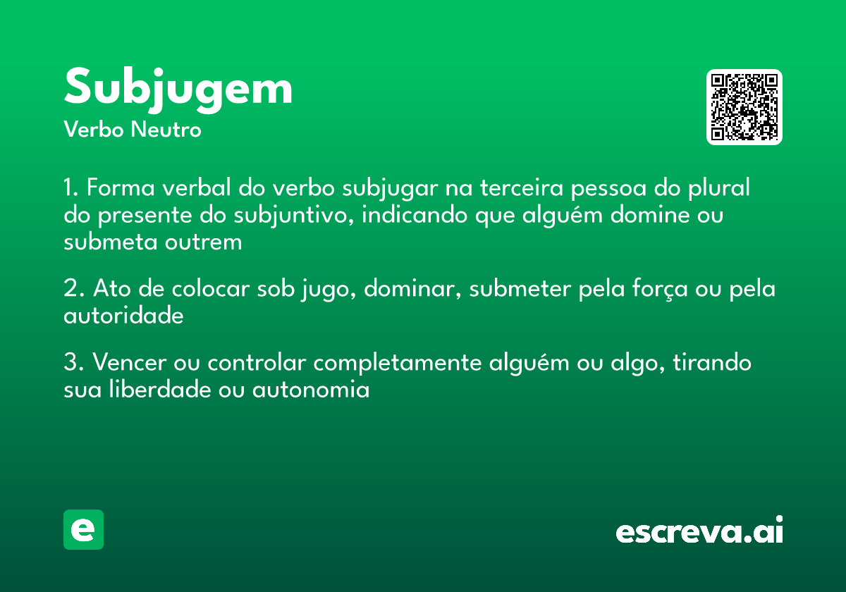 subjugem
