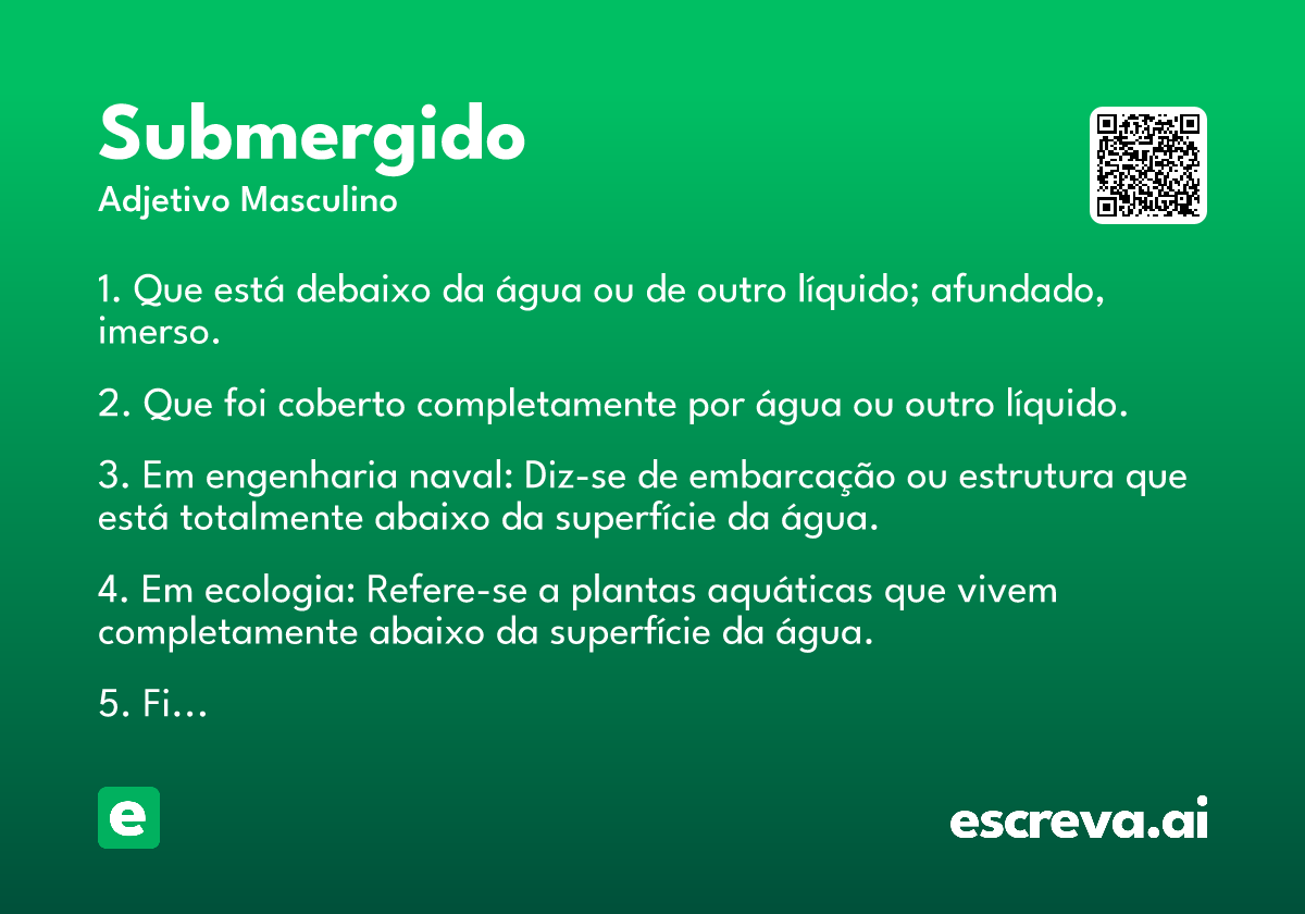 submergido