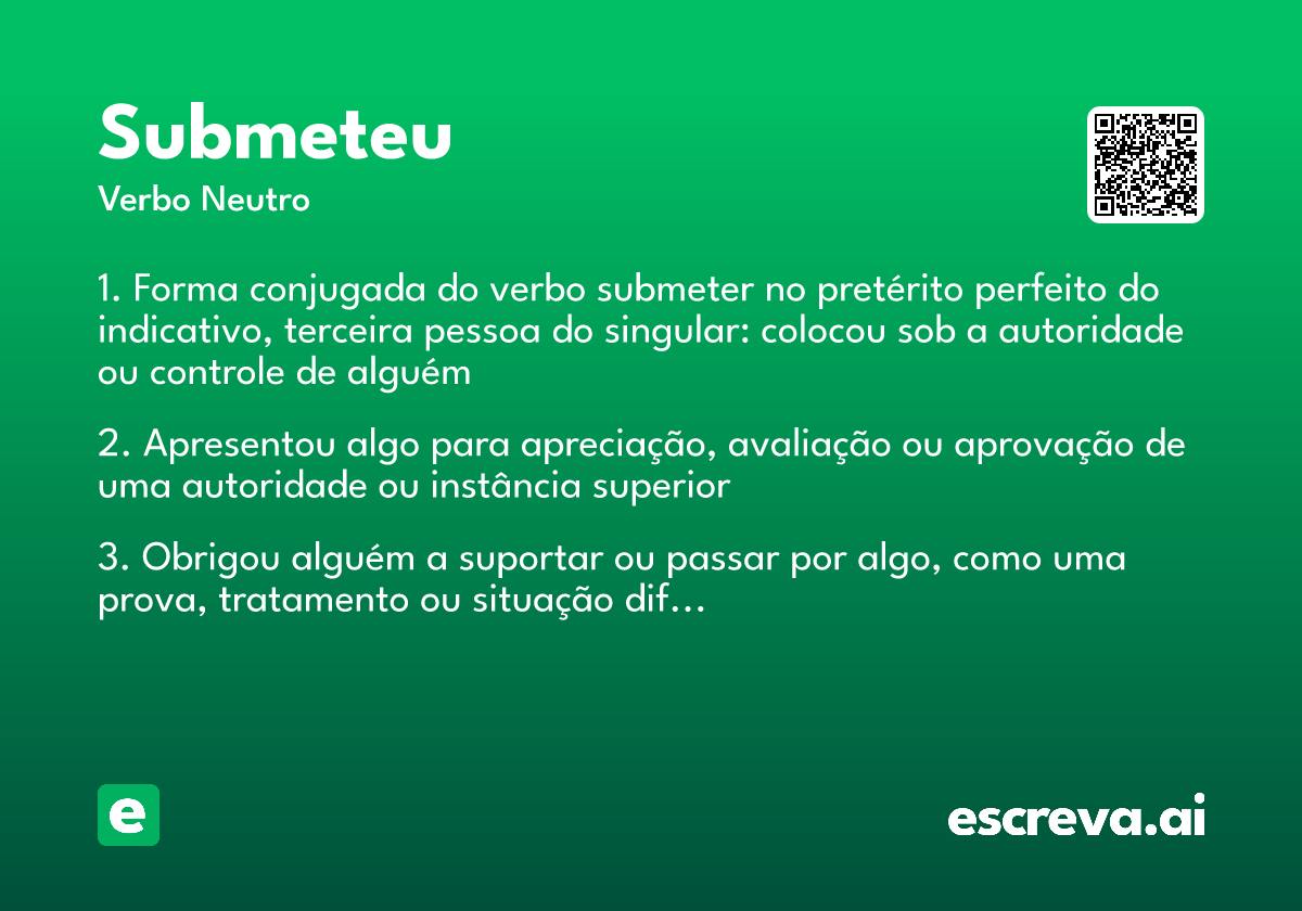submeteu