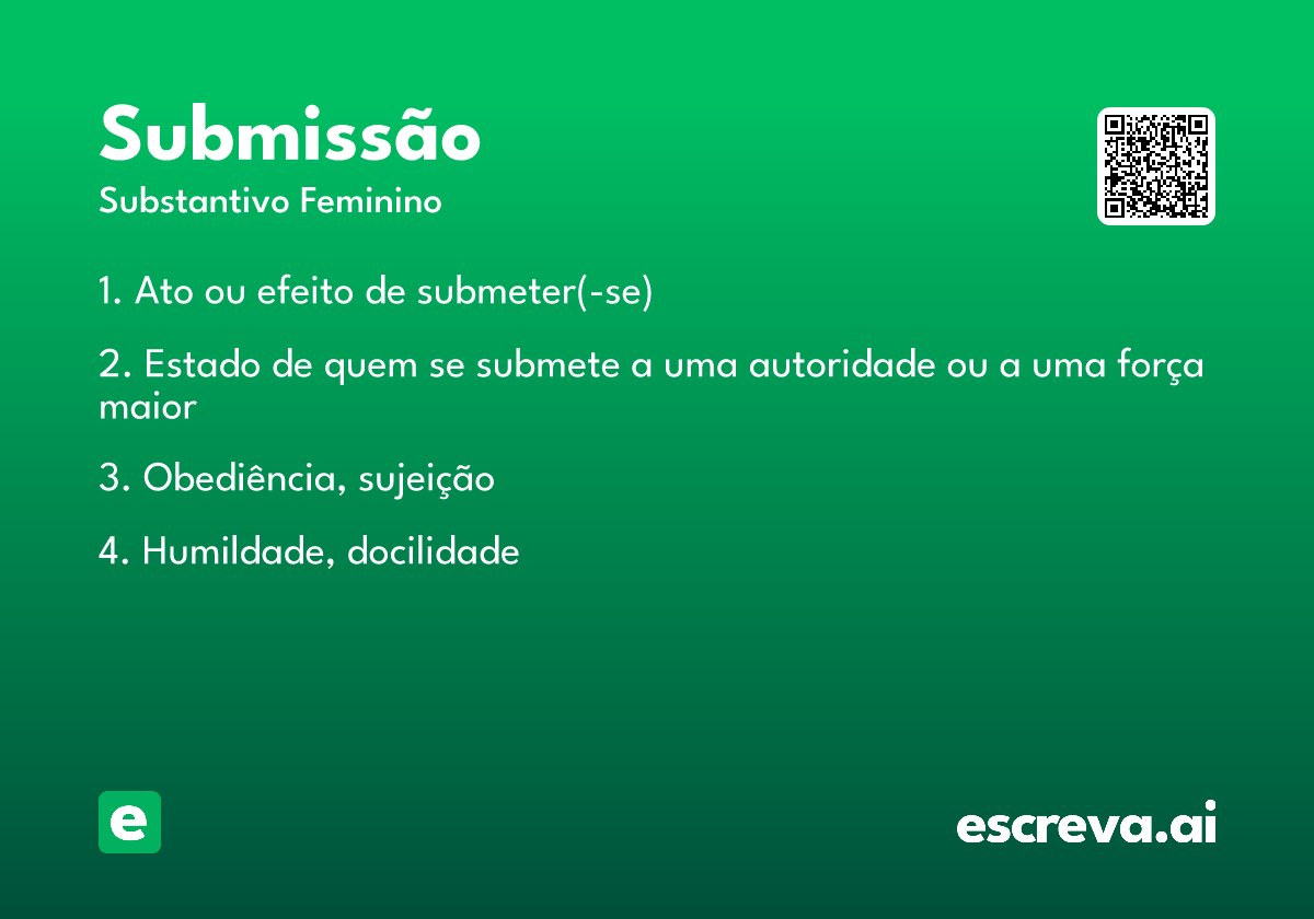 submissão