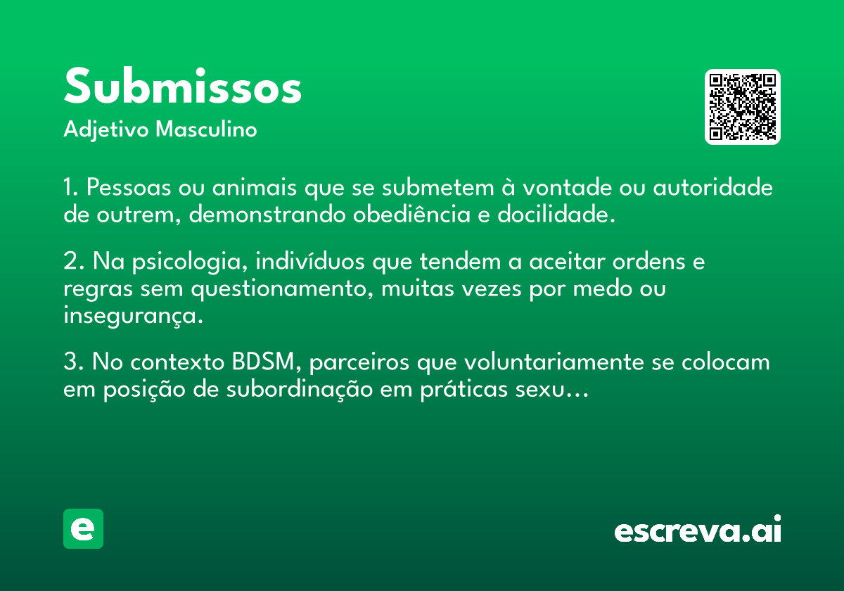 submissos