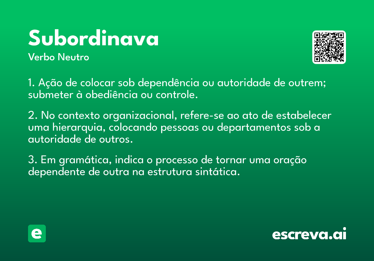 subordinava
