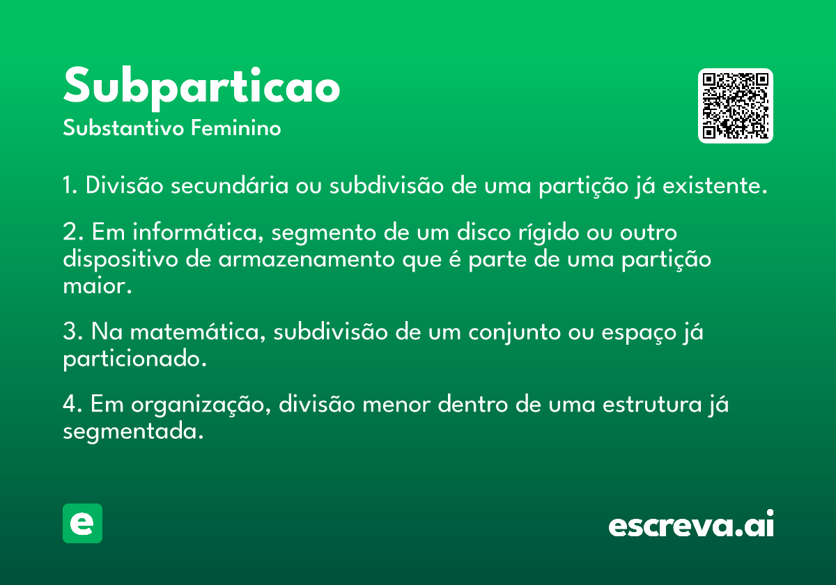 subparticao