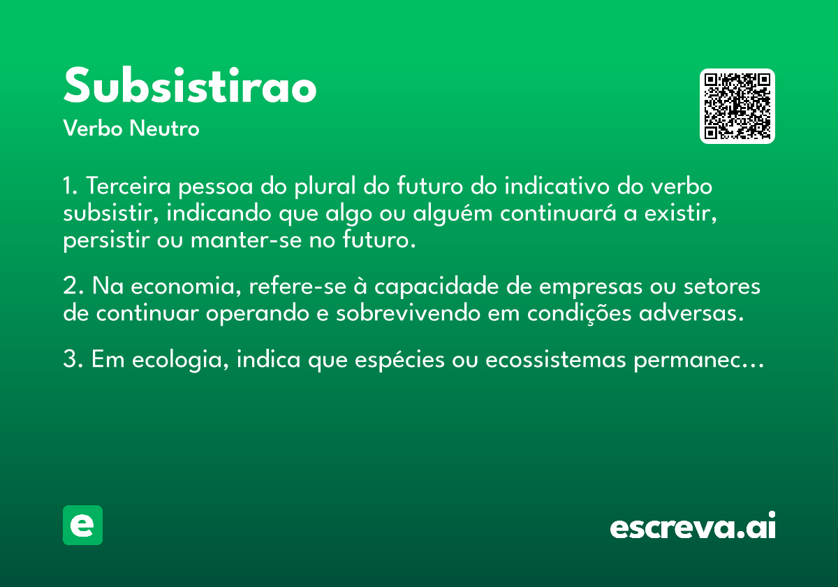 subsistirao