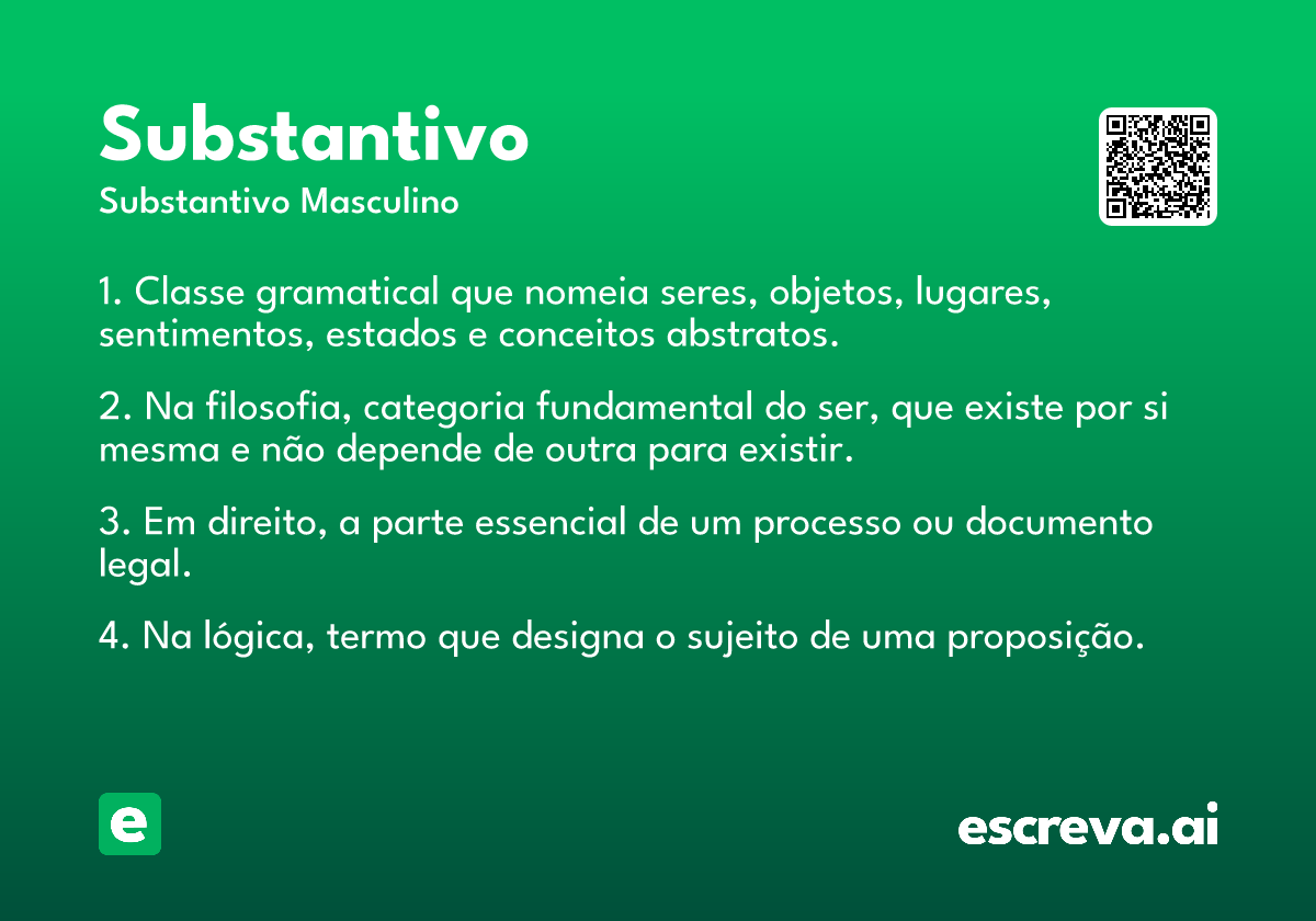 substantivo