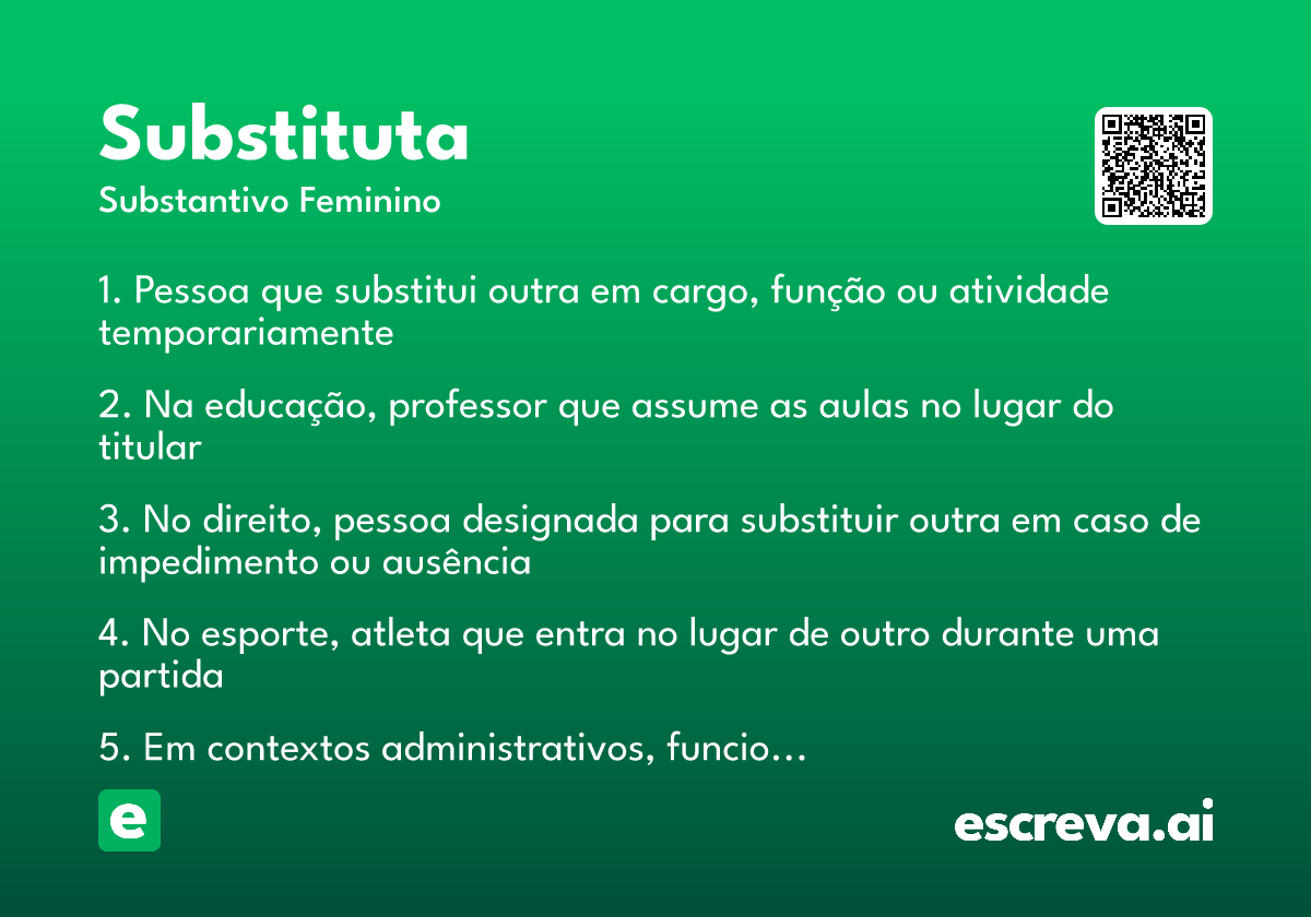 substituta
