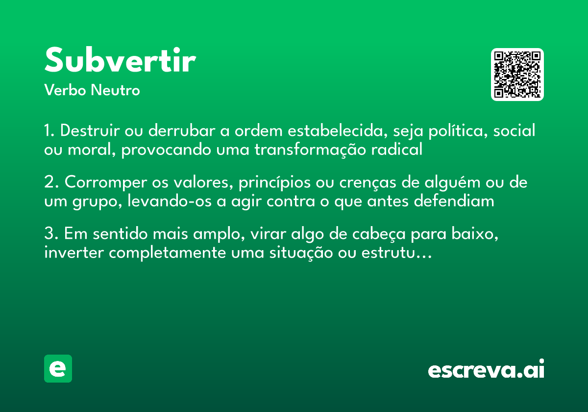 subvertir