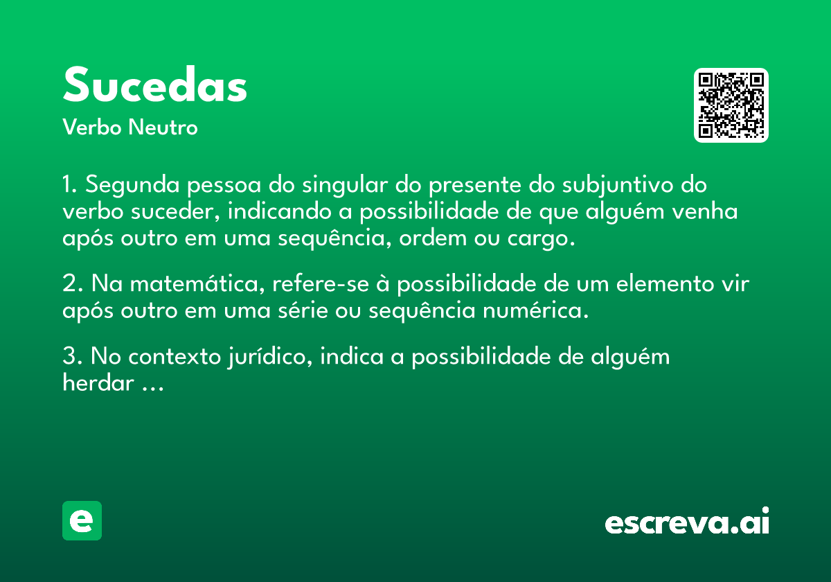 sucedas