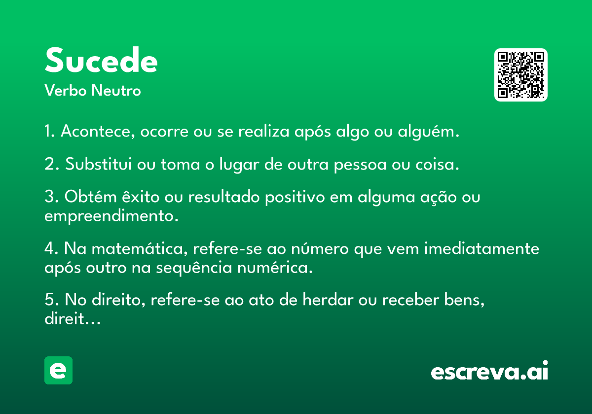 sucede