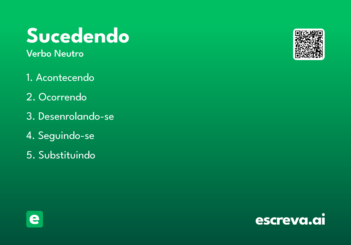 sucedendo