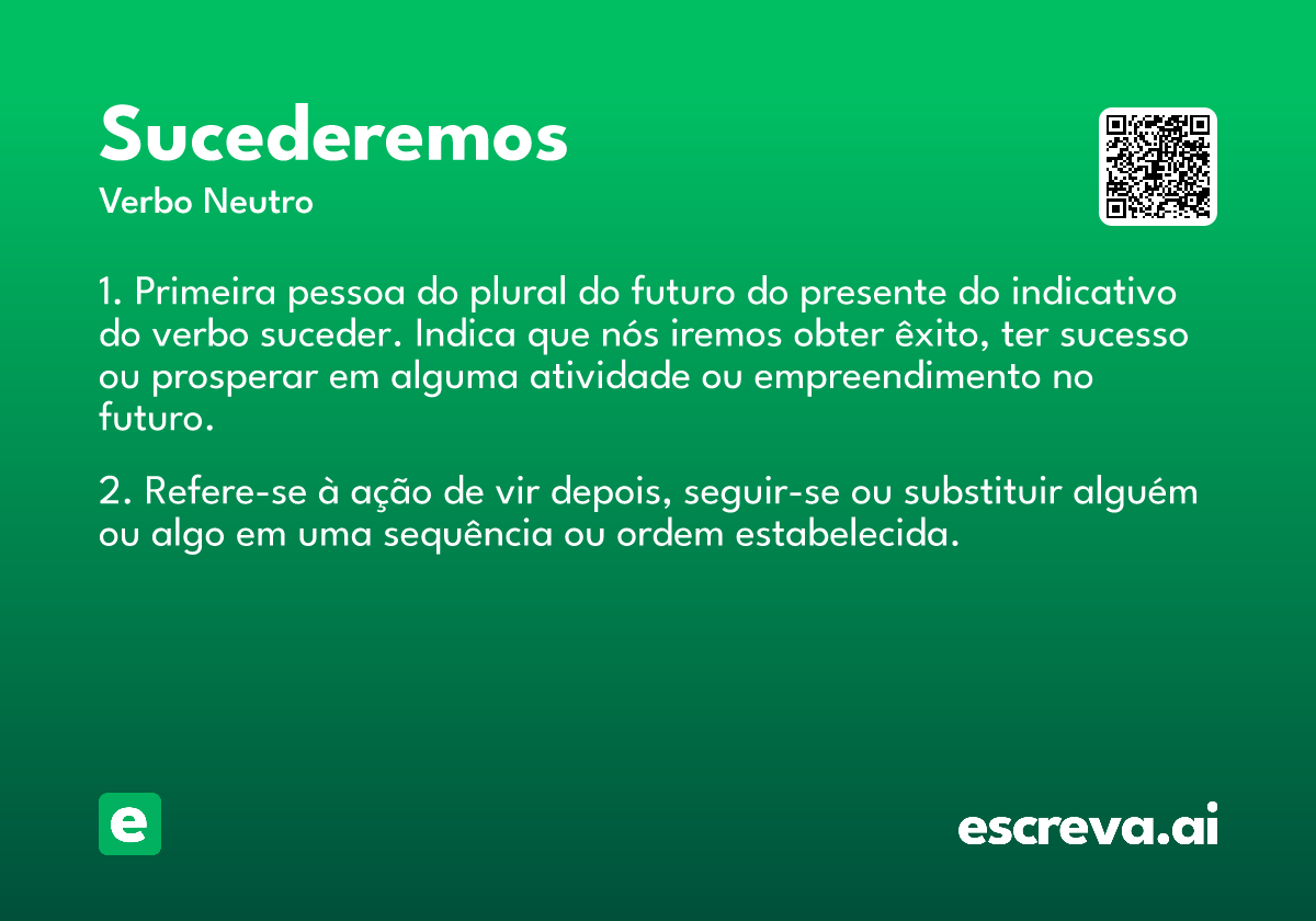 sucederemos