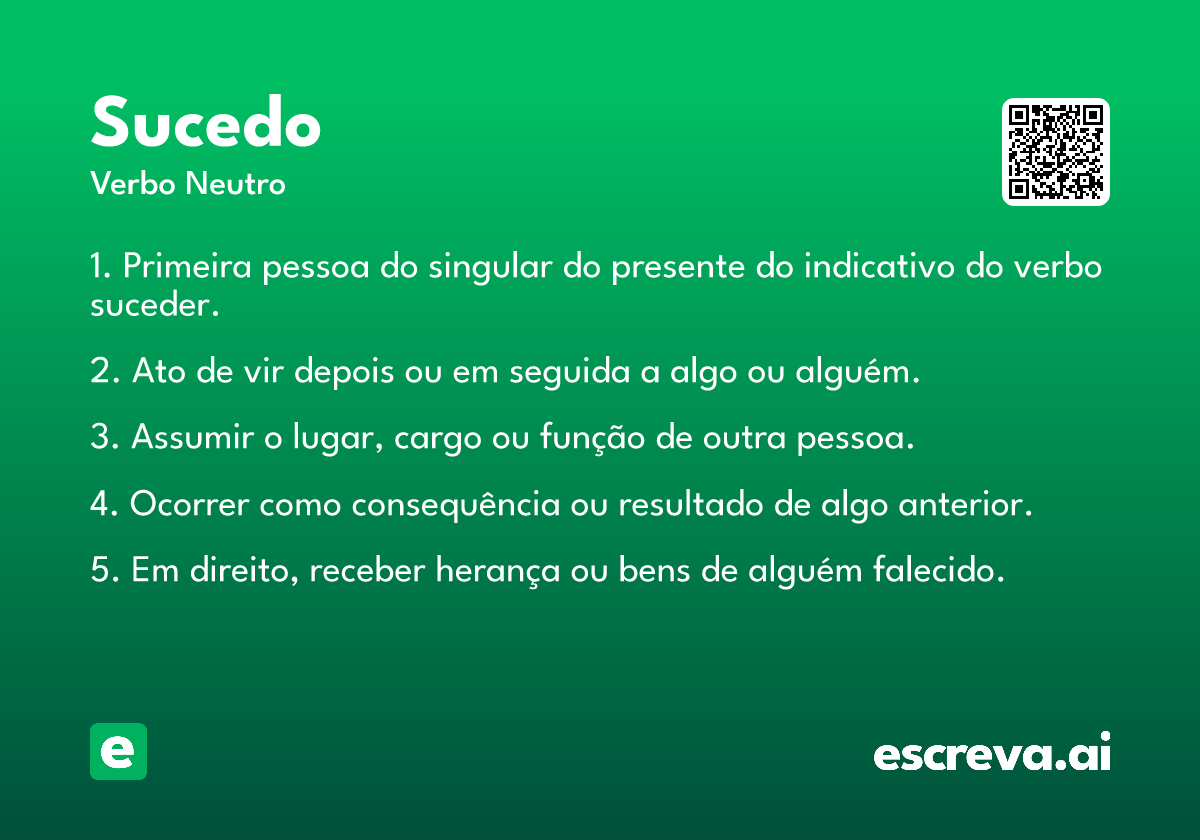 sucedo