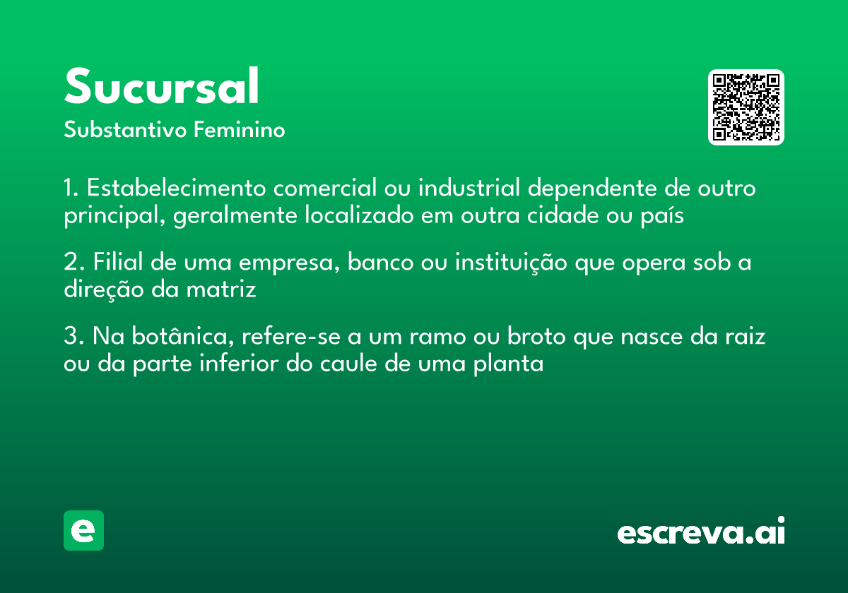 sucursal