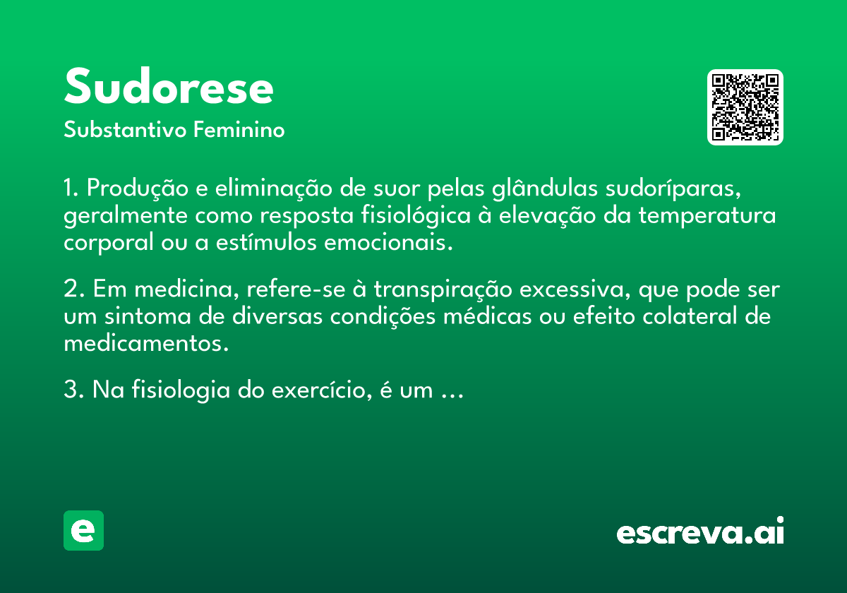 sudorese