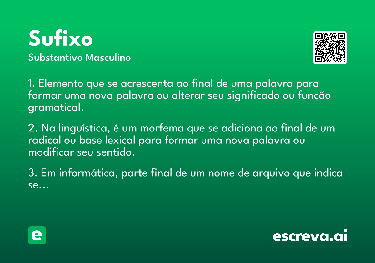 sufixo