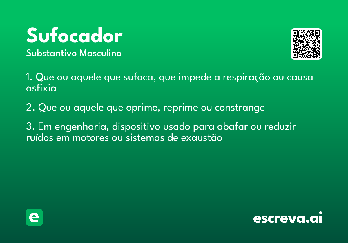 sufocador