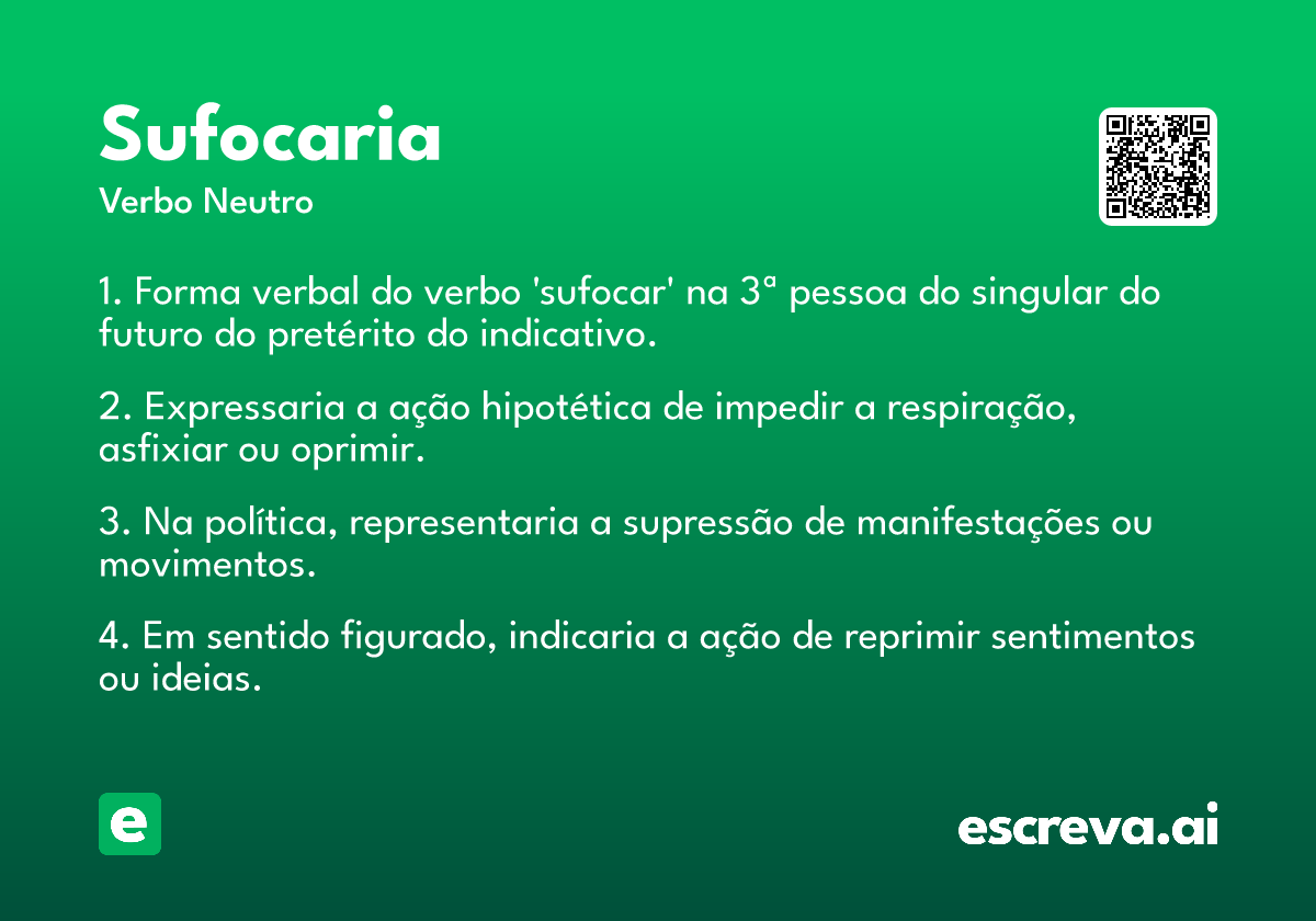 sufocaria