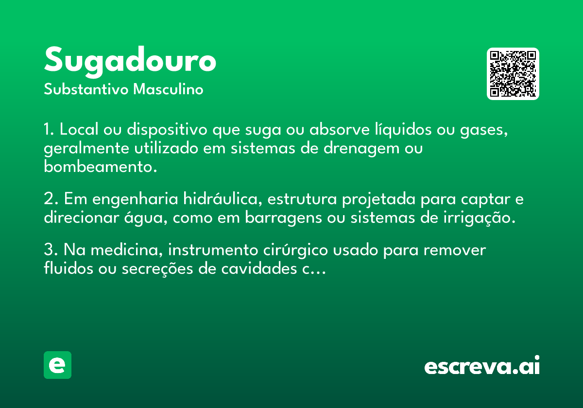 sugadouro