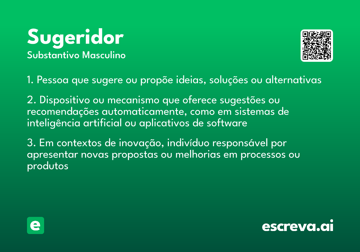sugeridor