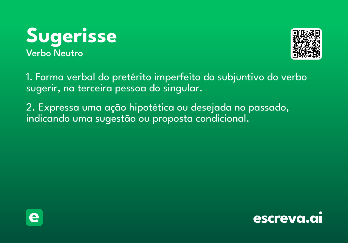 sugerisse