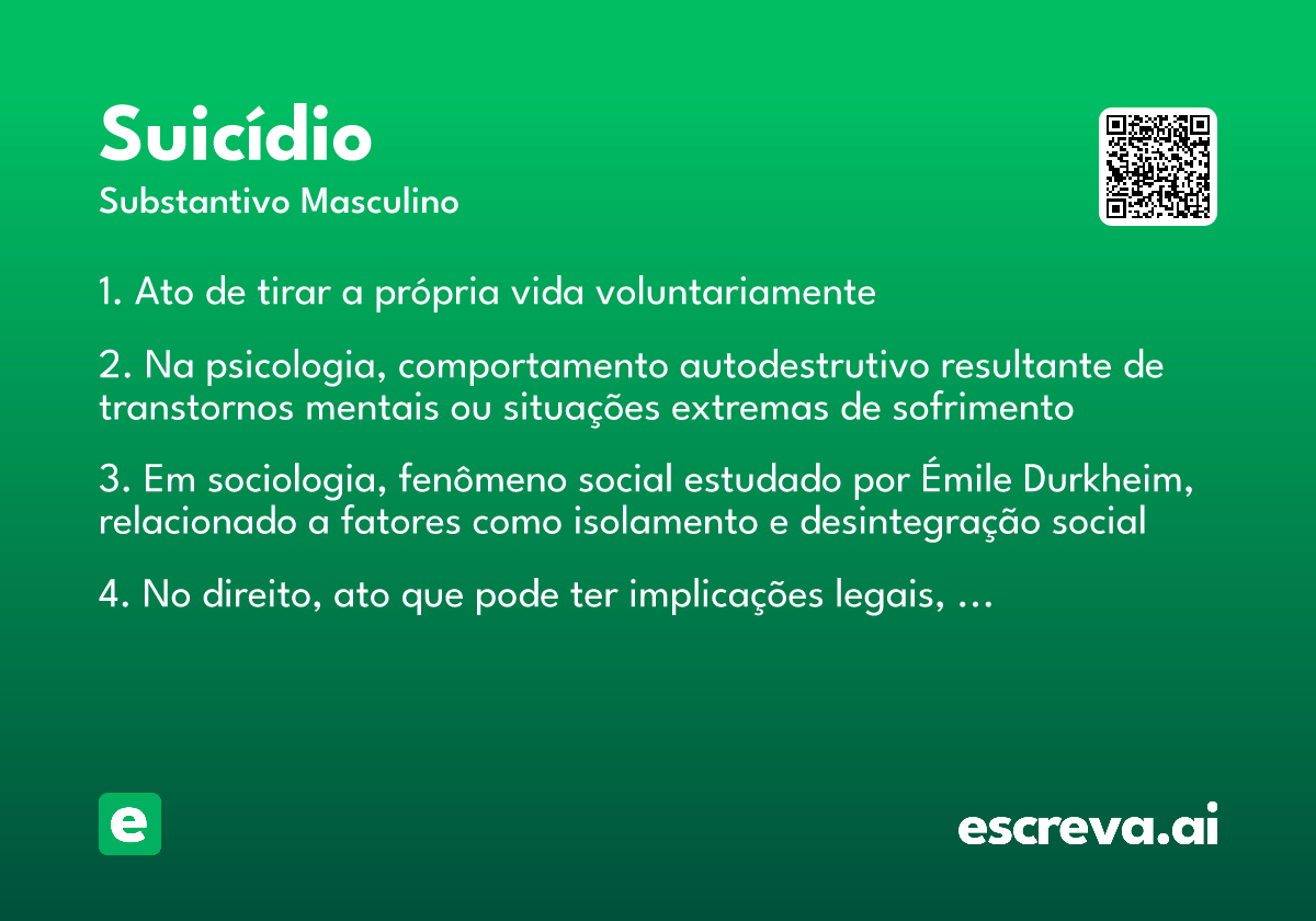suicídio