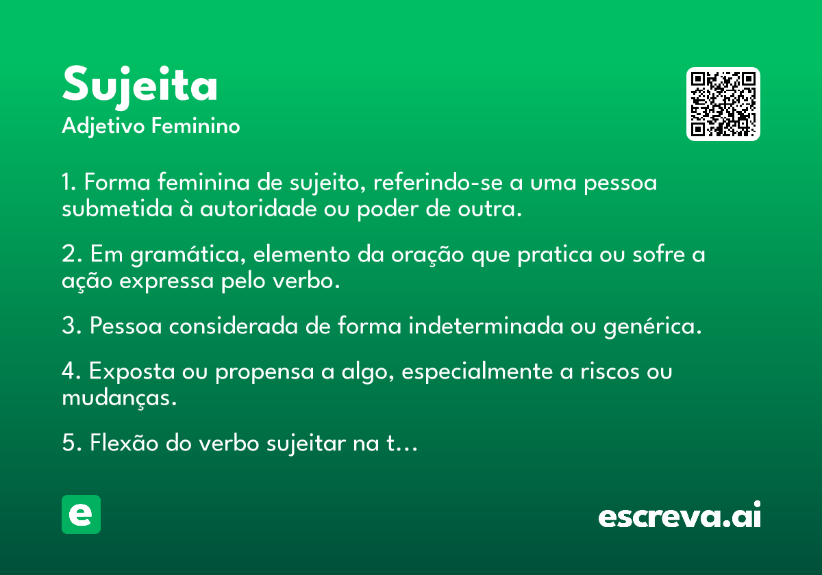 sujeita