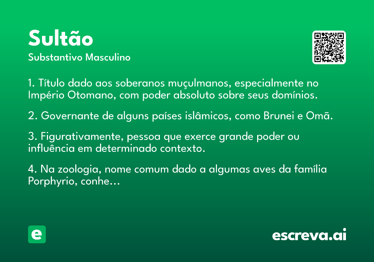 sultão