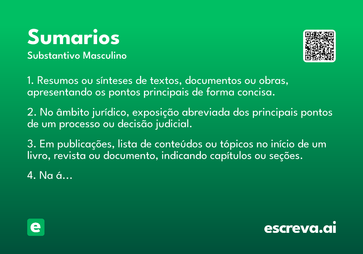 sumarios