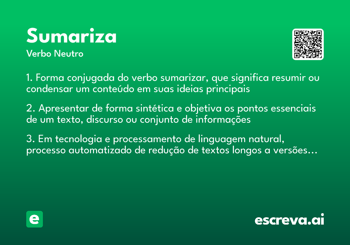 sumariza