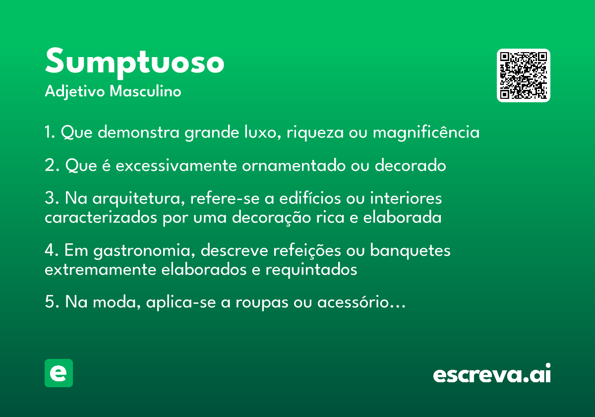 sumptuoso