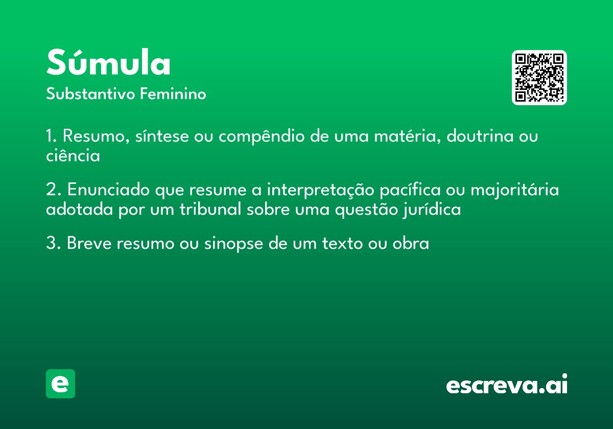 súmula