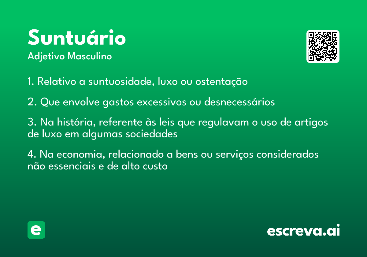 suntuário