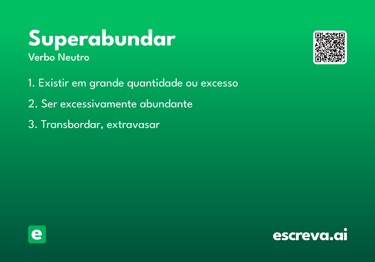superabundar