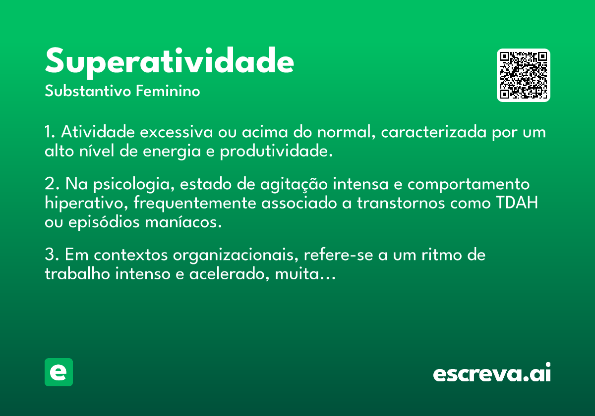 superatividade
