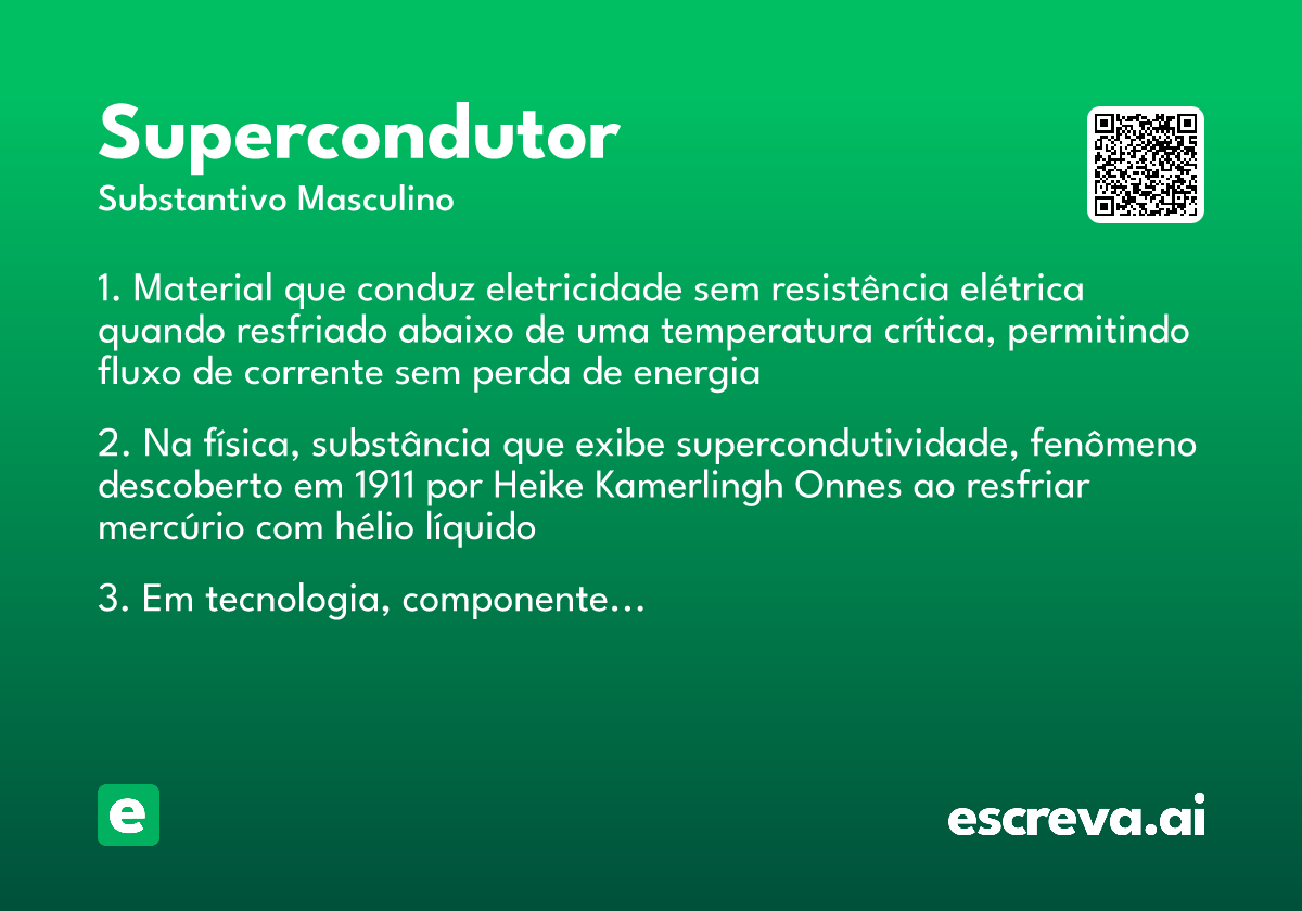 supercondutor
