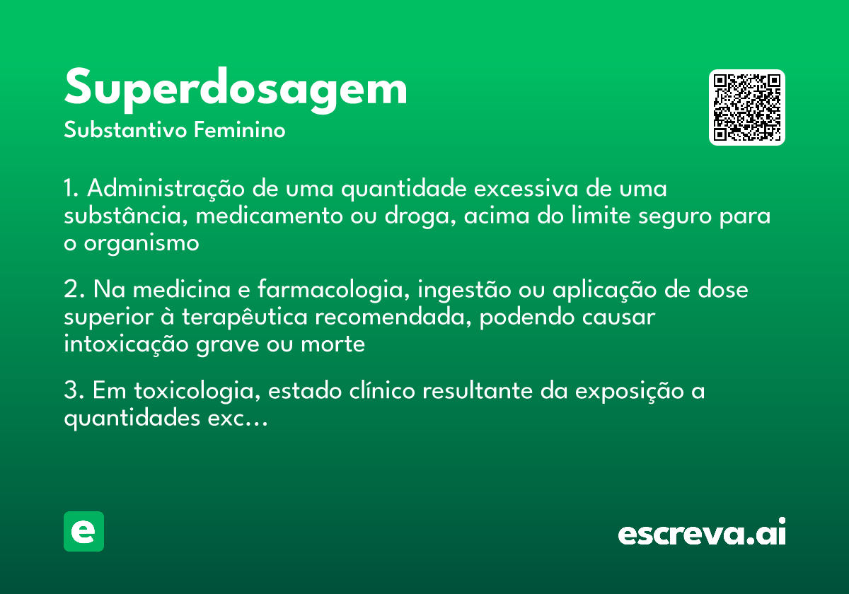 superdosagem