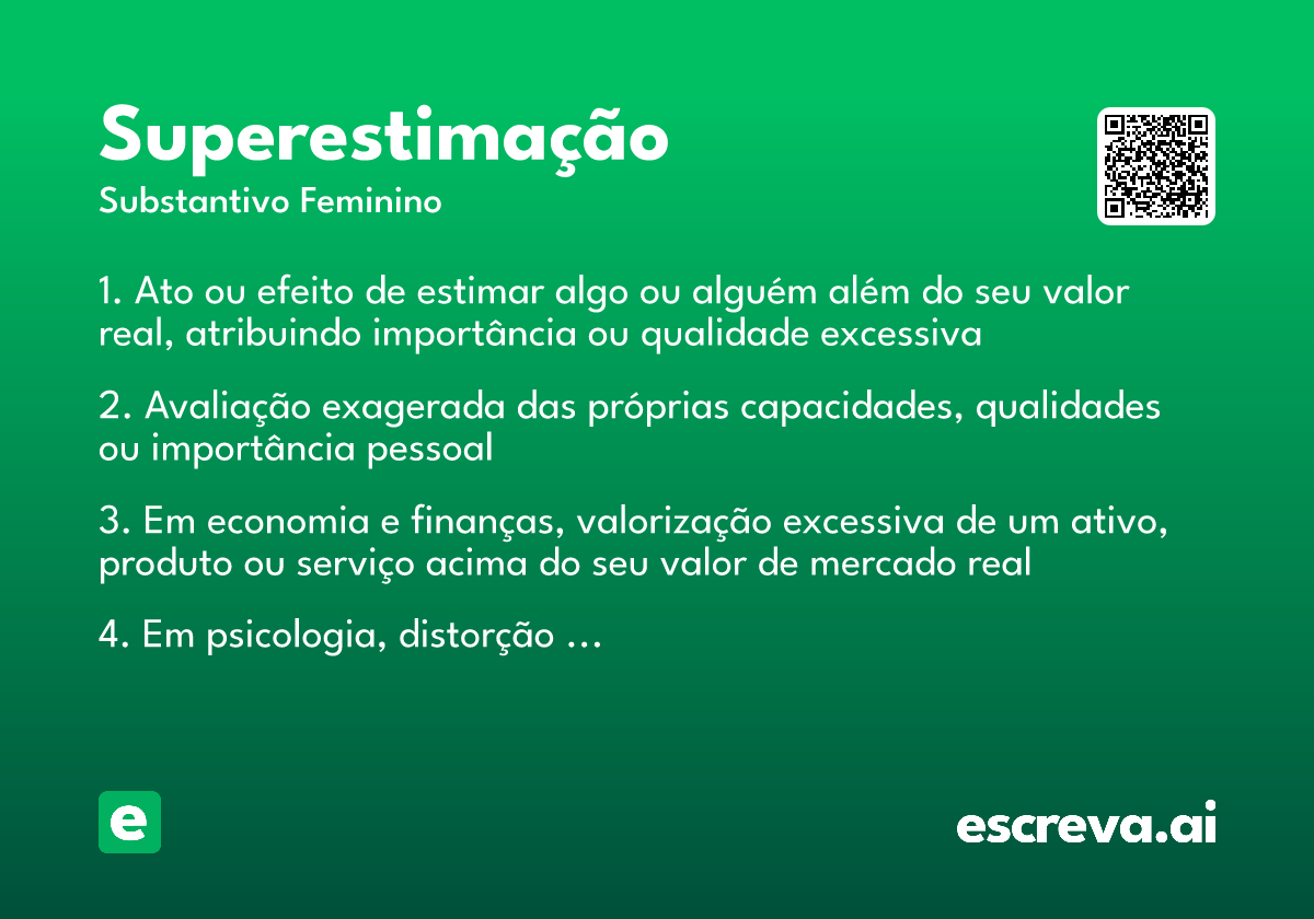 superestimação