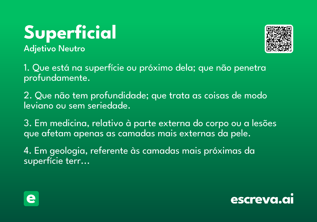 superficial