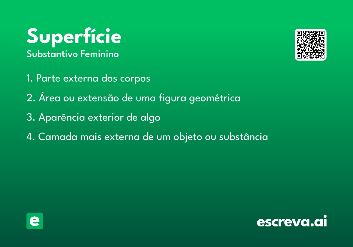superfície