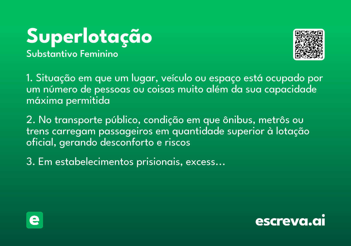 superlotação