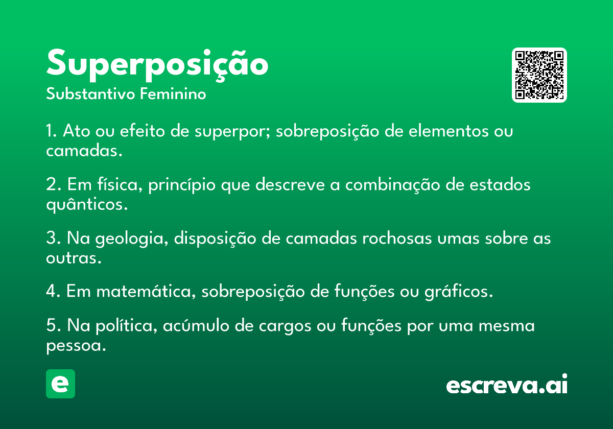 superposição