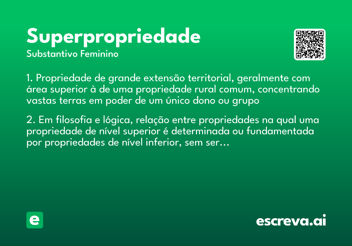 superpropriedade