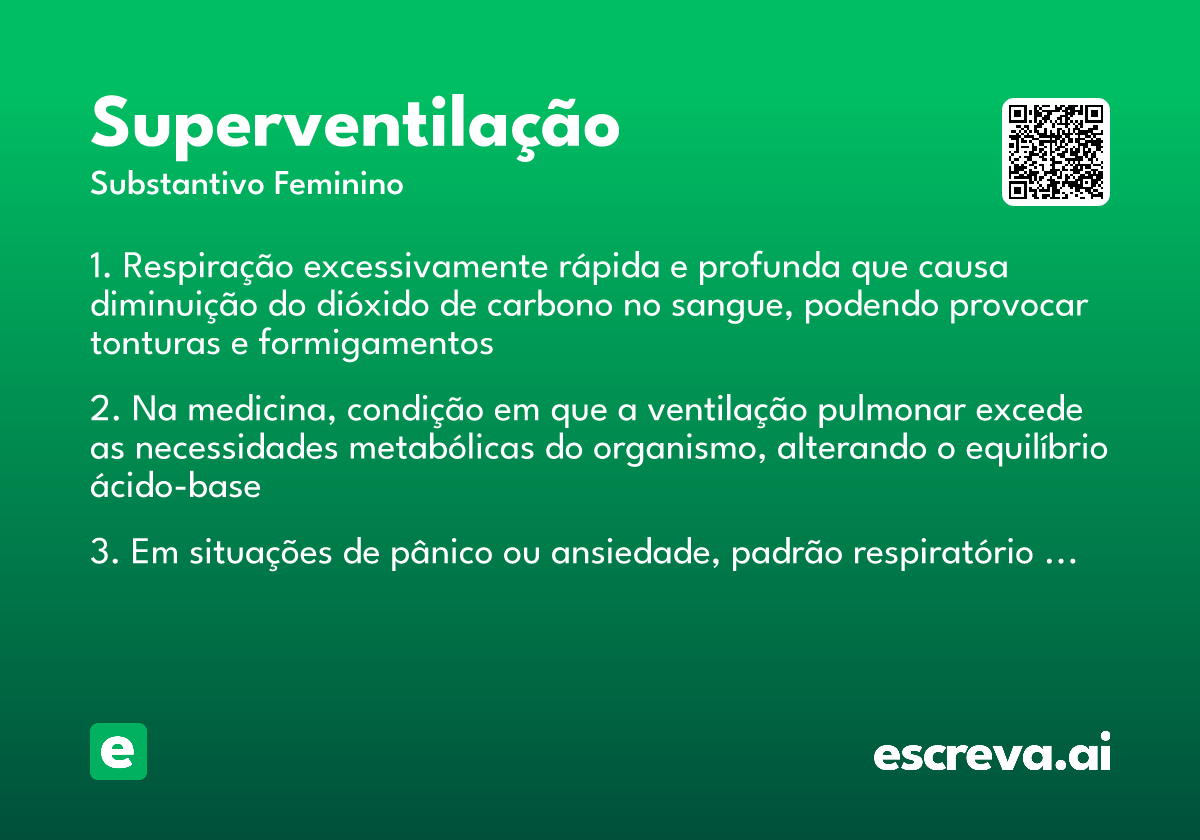 superventilação