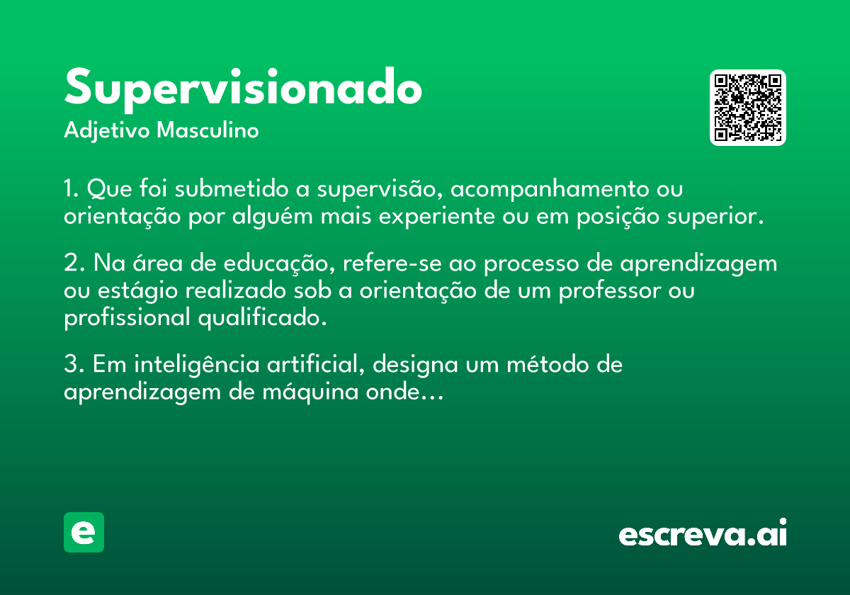 supervisionado