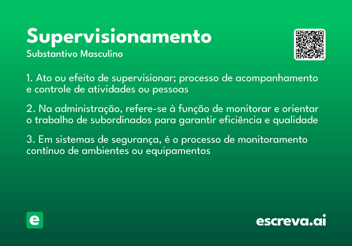 supervisionamento