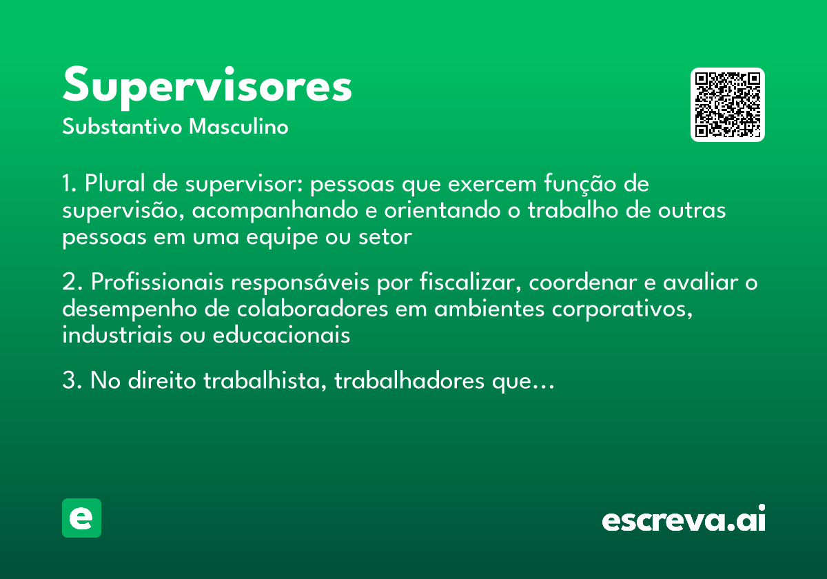 supervisores