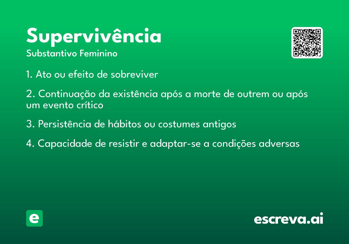 supervivência