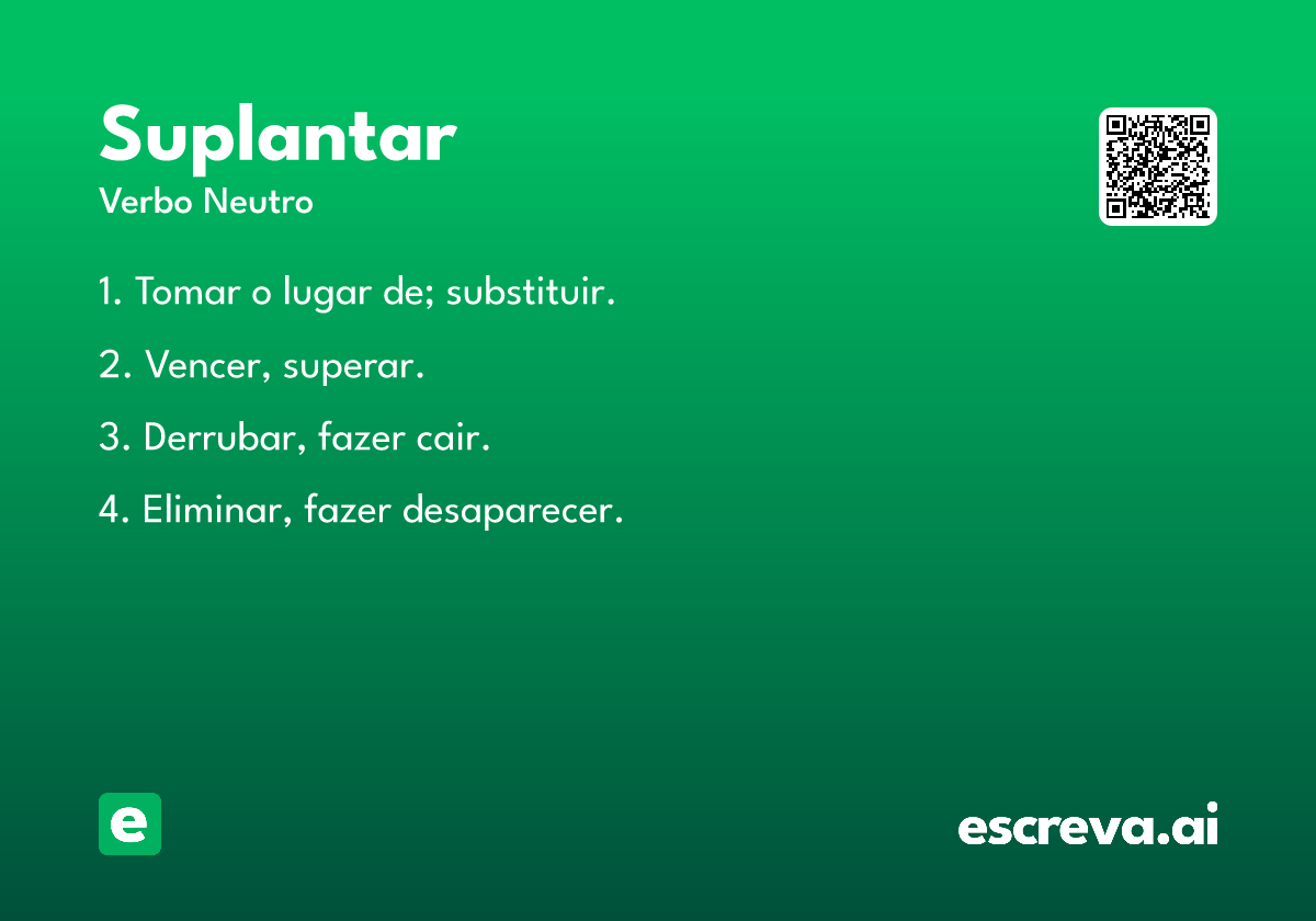 suplantar