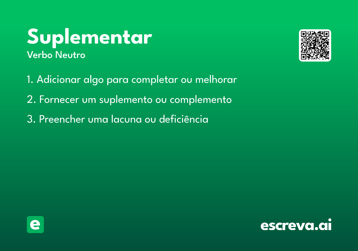 suplementar